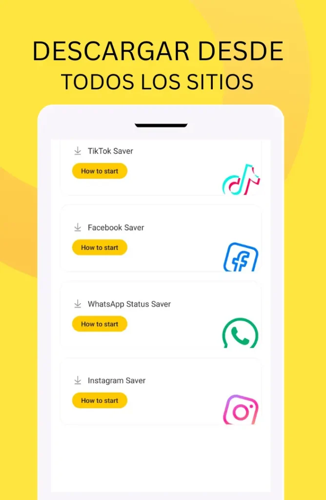Descargar desde todos los sitios