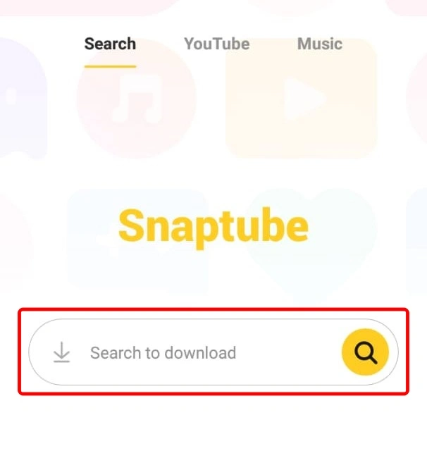 Como utilizar Snaptube downloader online